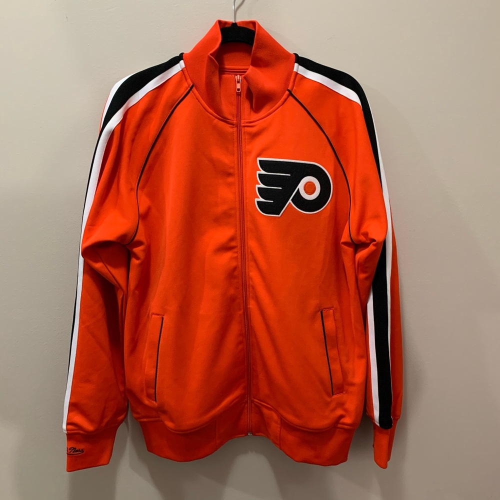 Mitchell & Ness Philadelphia Flyers Track Jacket